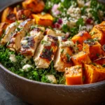 Healthy Chicken & Sweet Potato Bowls for Easy Meal Prep Magic First Image