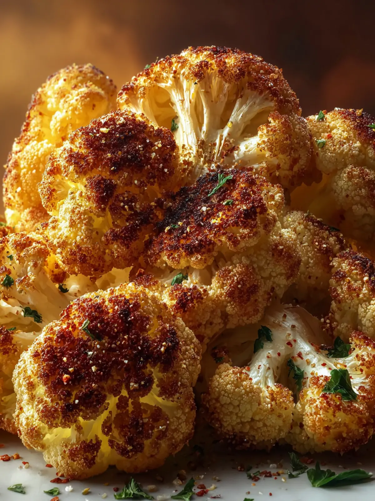 Crispy Roasted Cauliflower: A Delicious Healthy Side Dish First Image