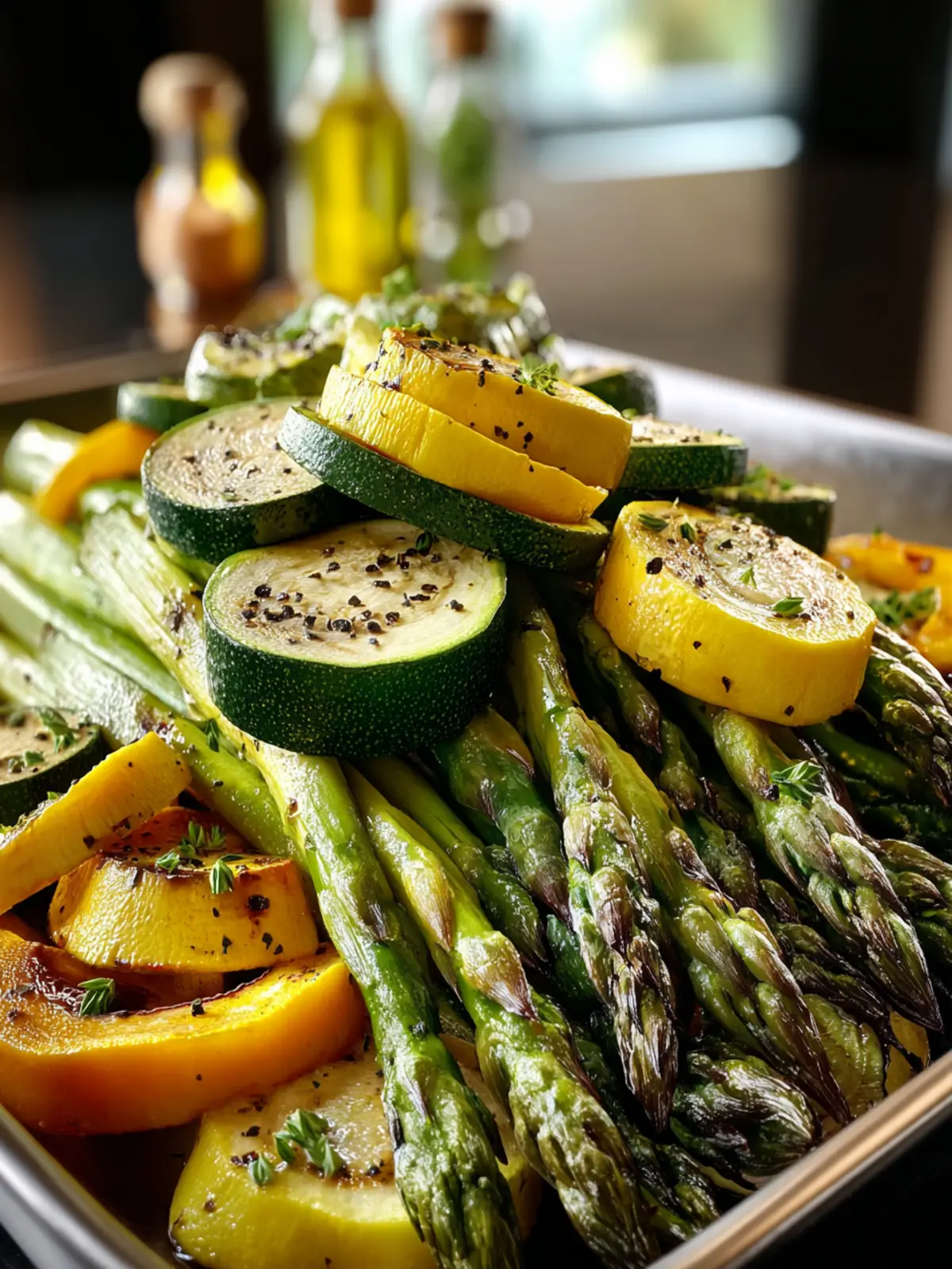 Delicious Healthy Asparagus with Zucchini & Squash Recipe First Image