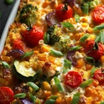 High-Protein Veggie Bake With Cottage Cheese First Image