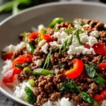Irresistible Mediterranean Ground Beef Stir Fry Recipe First Image