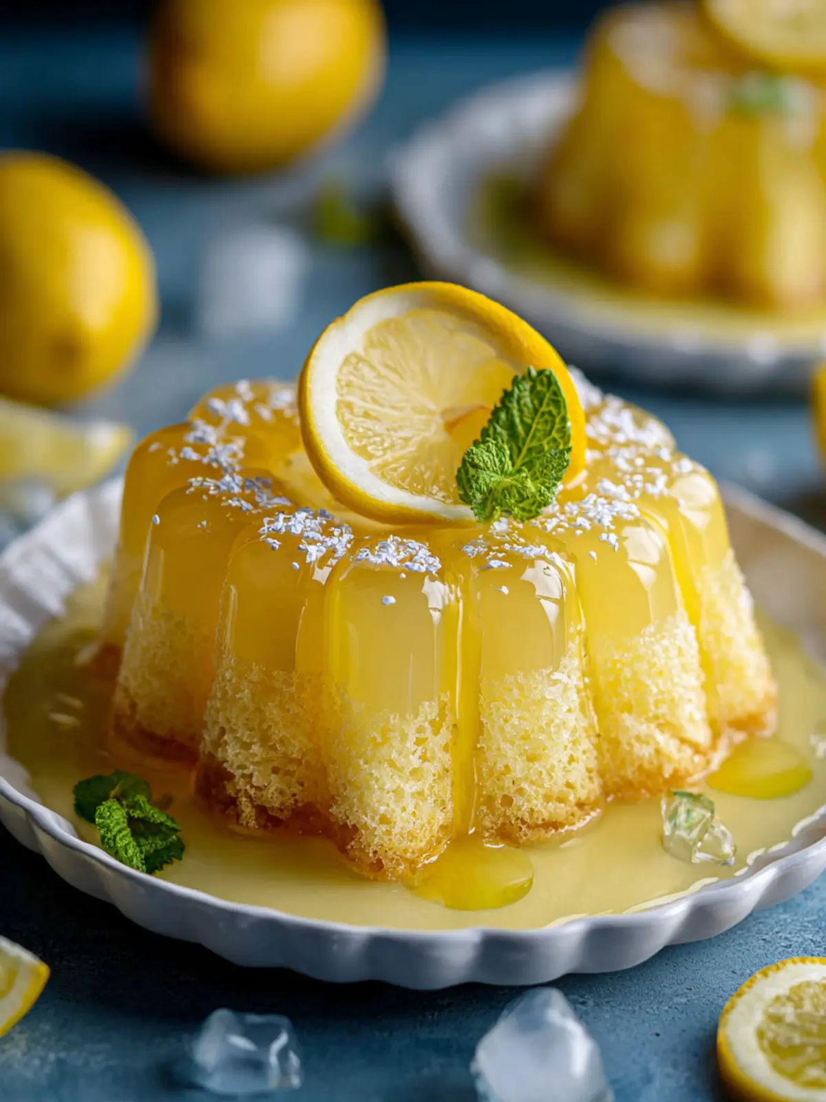 Irresistible Frosted Lemon Jello Cake Recipe to Delight You First Image