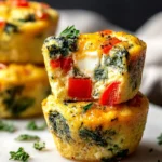 Irresistible Egg Muffins with Vegetables – Quick & Easy Recipe First Image