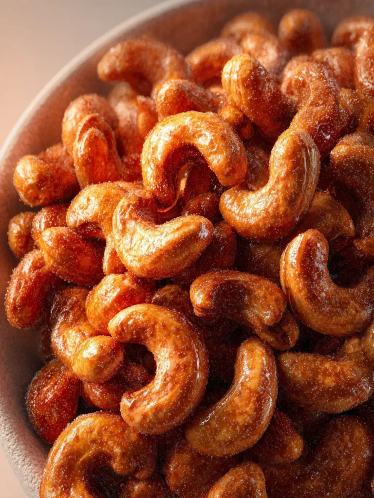 Candied Cashews Recipe – Sweet and Crunchy Treat First Image