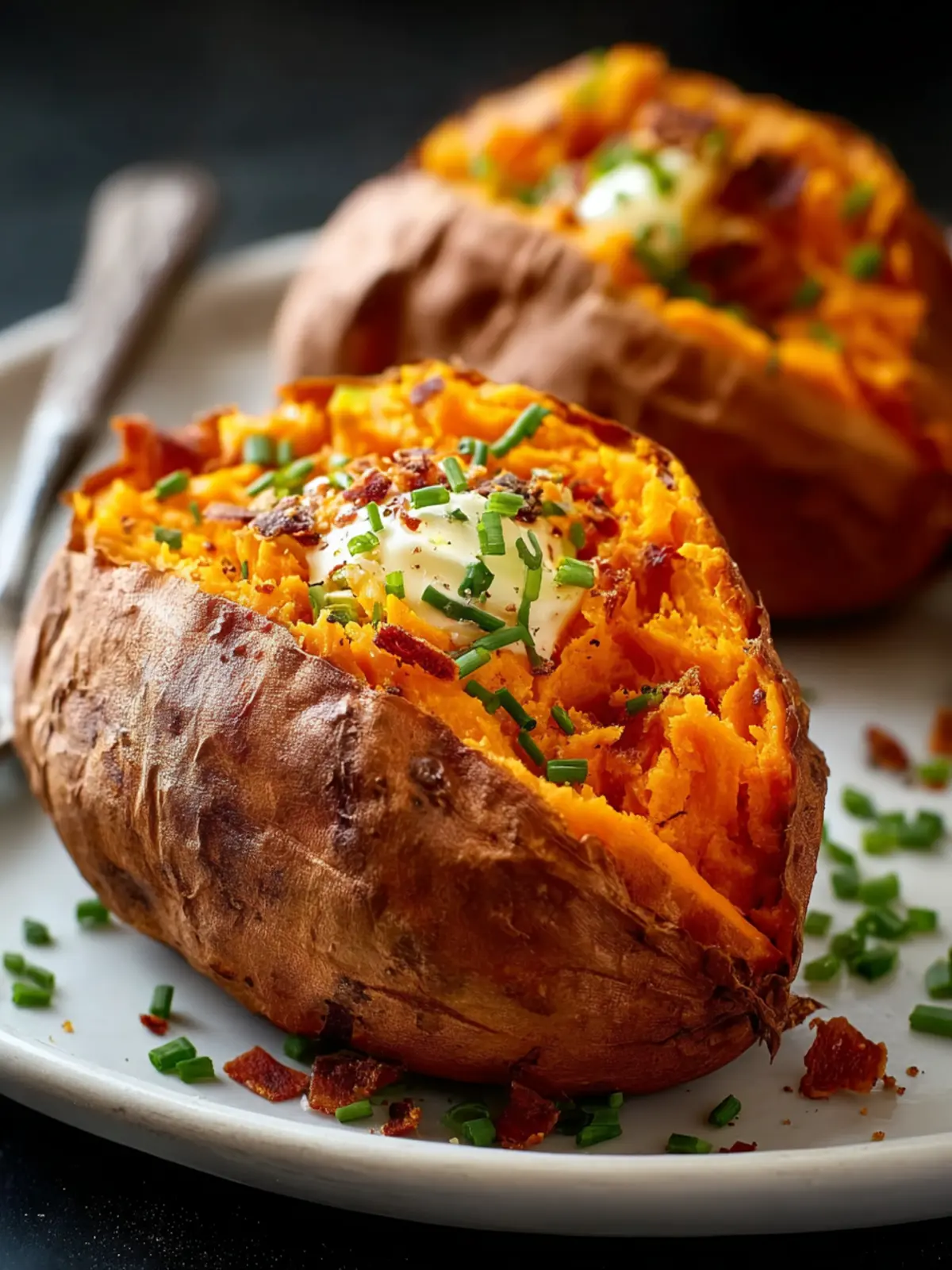 Easy Baked Sweet Potato First Image
