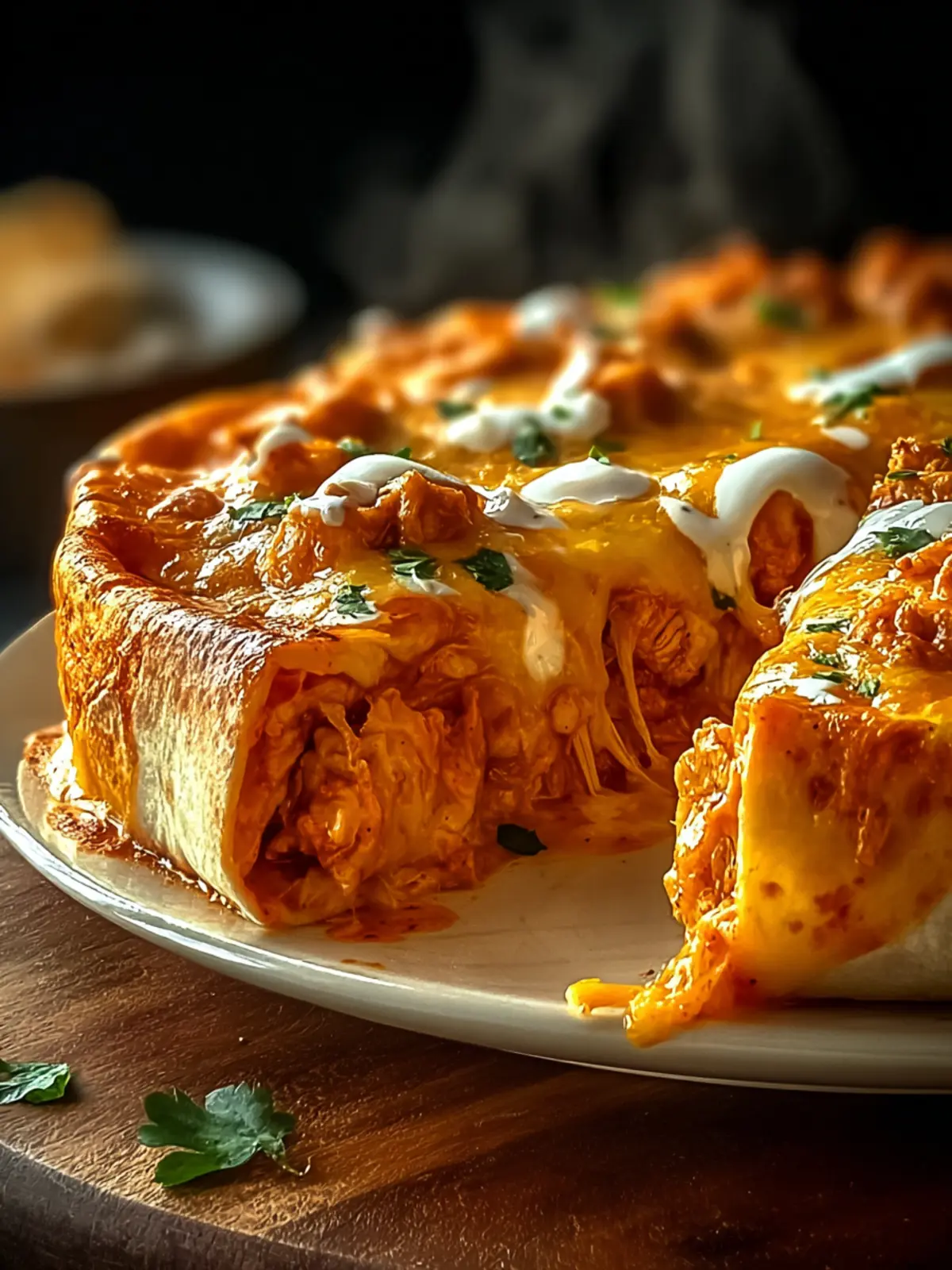 Irresistible Low Calorie Cheesy Buffalo Chicken Delight First Image