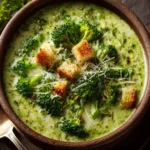 Garlic Italian Broccoli Soup First Image