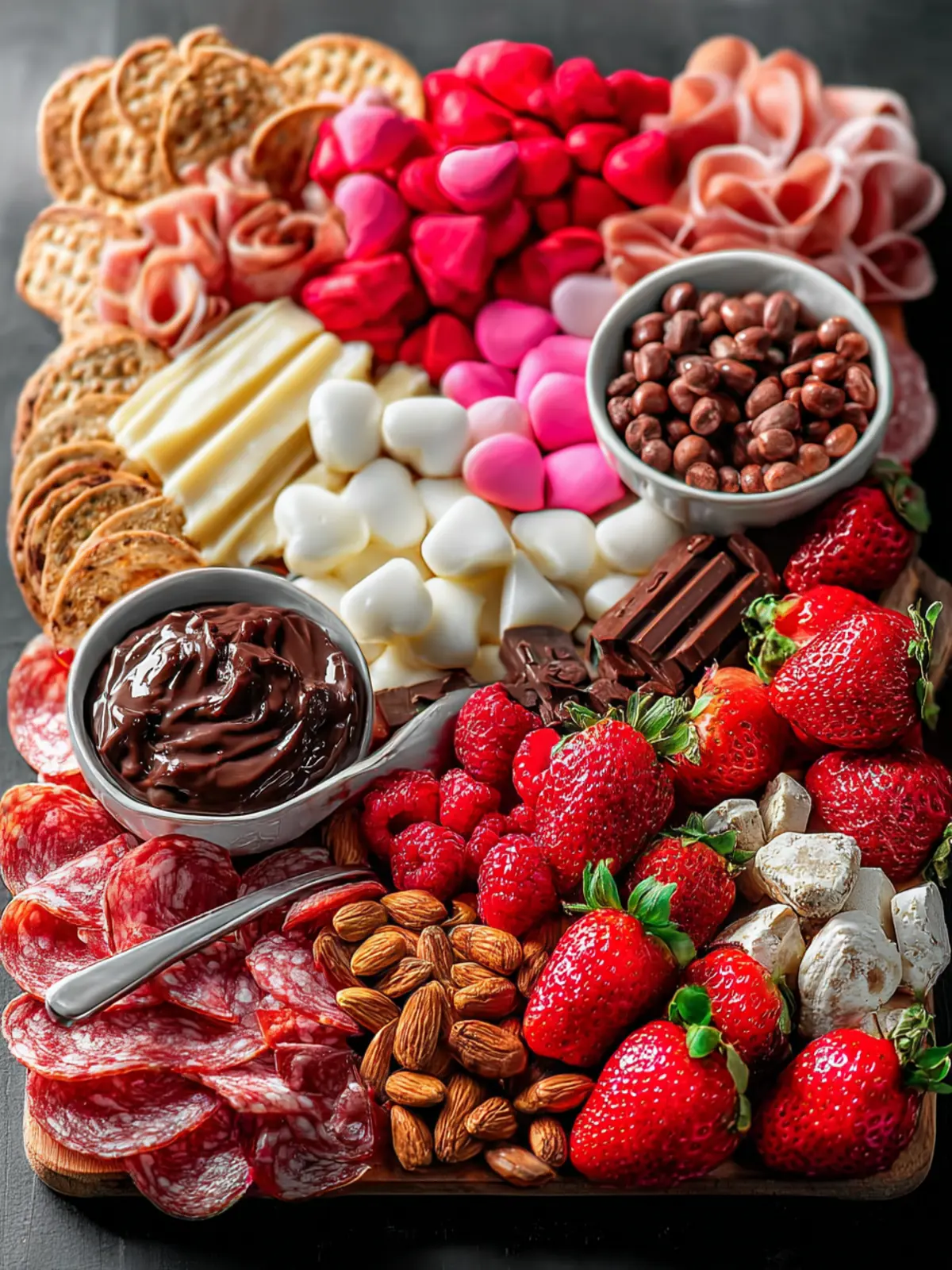 Irresistible Valentine’s Day Charcuterie Board Ideas First Image