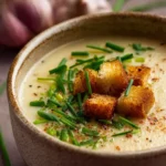 Creamy Czech Garlic Soup First Image