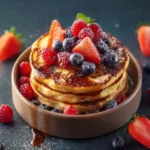 High Protein Pancake Bowl for Meal Prep First Image