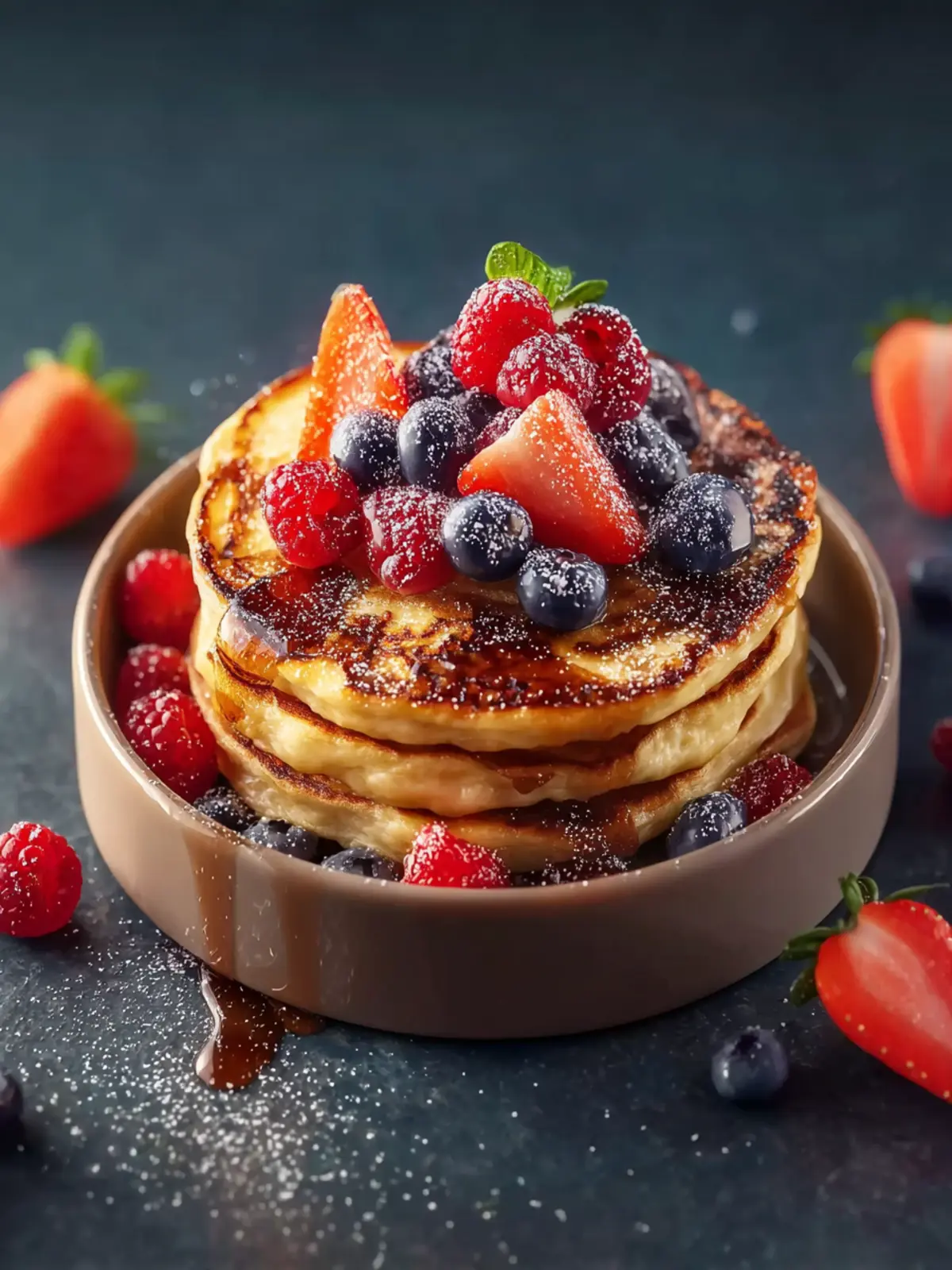High Protein Pancake Bowl for Meal Prep First Image