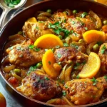 Irresistible Moroccan Chicken and Orange Tagine Recipe First Image