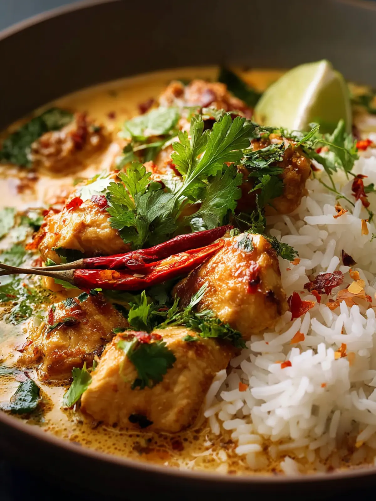 Delicious Coconut Chicken Brothy Rice Recipe for Comfort Food First Image