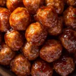 Crockpot Root Beer Meatballs First Image