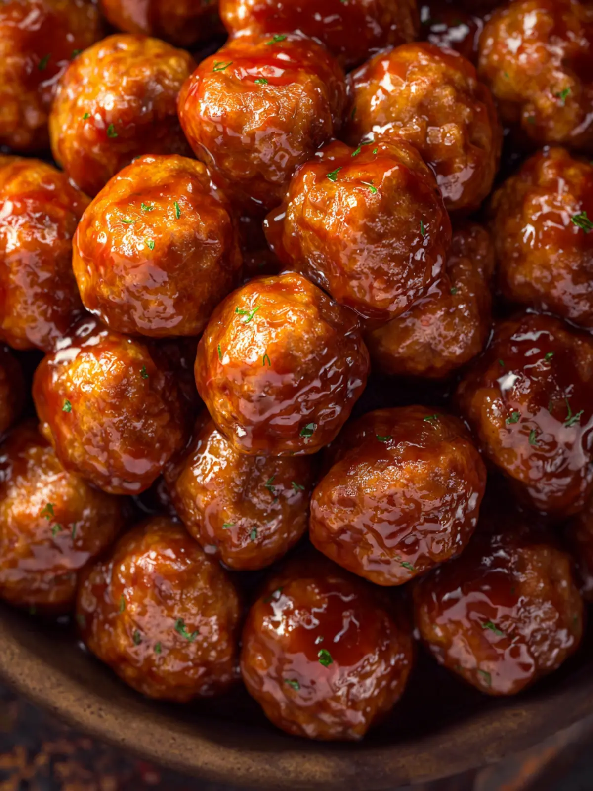 Crockpot Root Beer Meatballs First Image