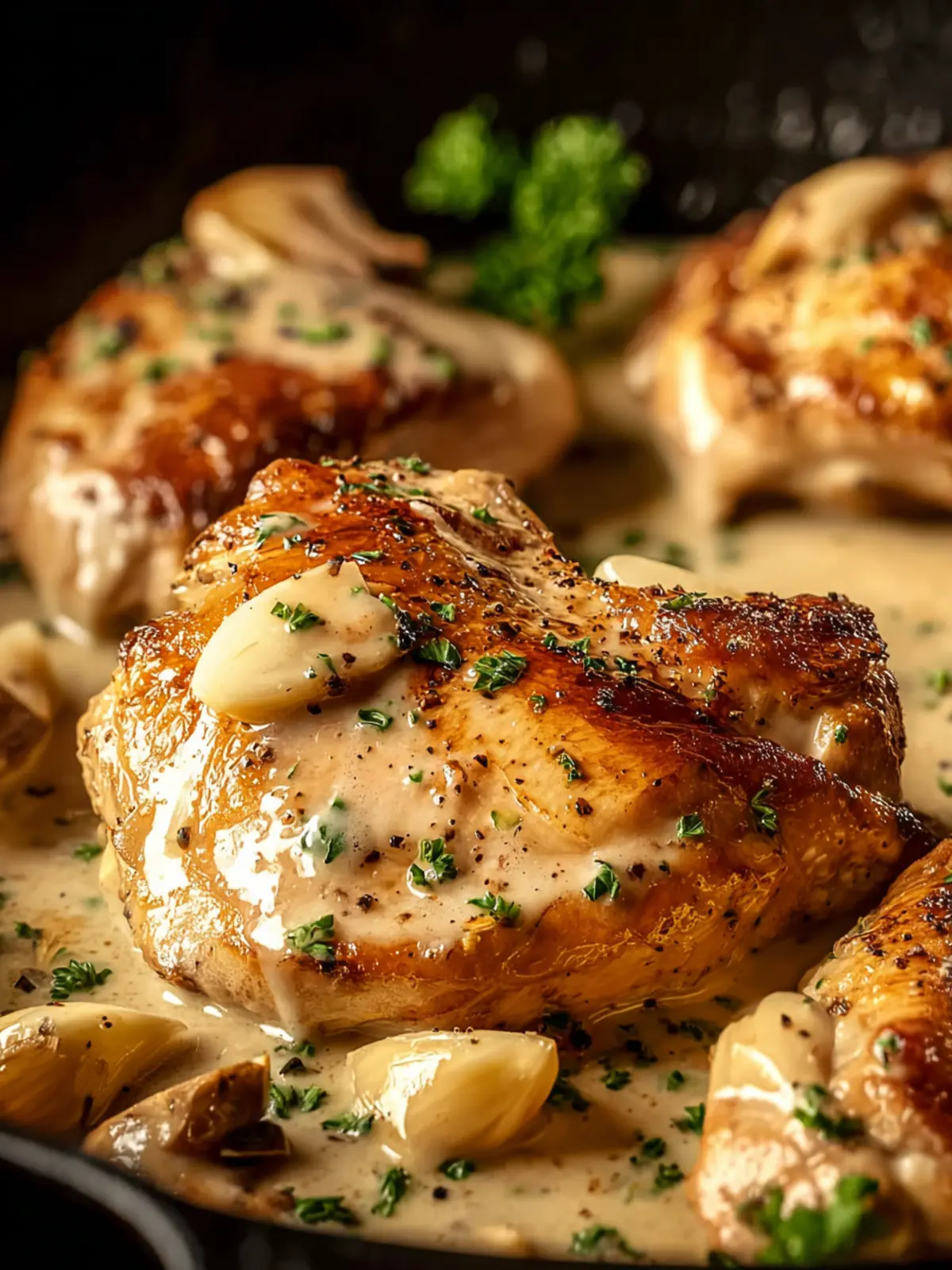 Irresistible Creamy Garlic Chicken Recipe for Cozy Nights First Image
