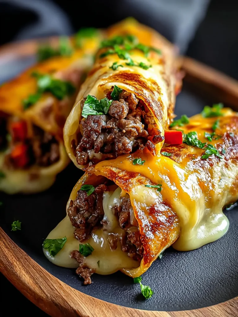 Irresistible Keto Philly Cheesesteak Rolls Recipe First Image