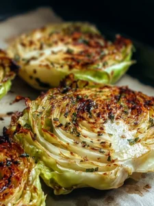 Garlic Butter Roasted Cabbage Steaks: Easy & Delicious First Image