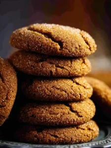 Super Soft Molasses Cookies First Image