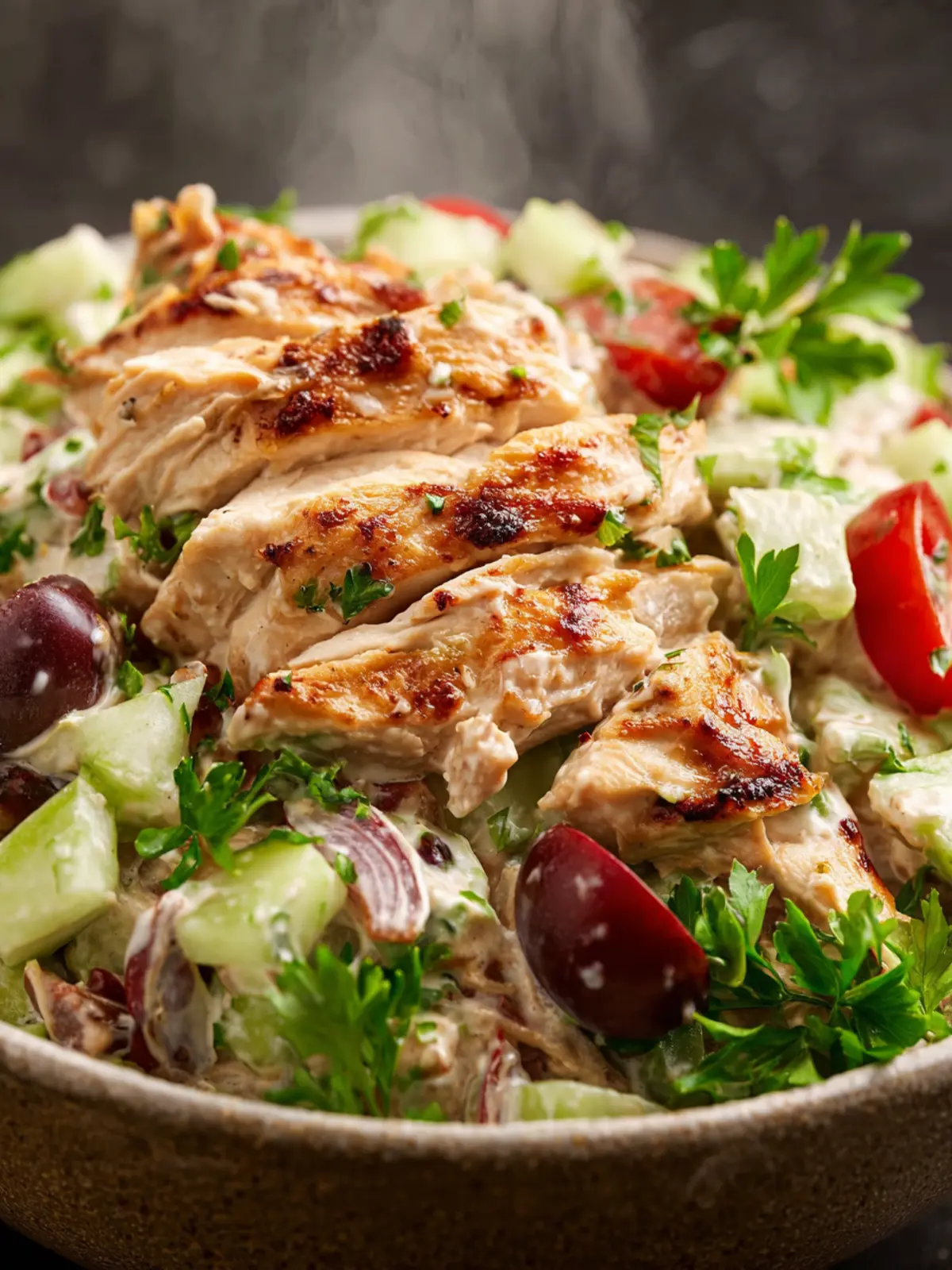 Healthy High Protein Chicken Salad First Image