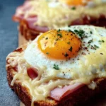 Croque Madame Toast Ham Cheese: A Delicious Twist Awaits! First Image