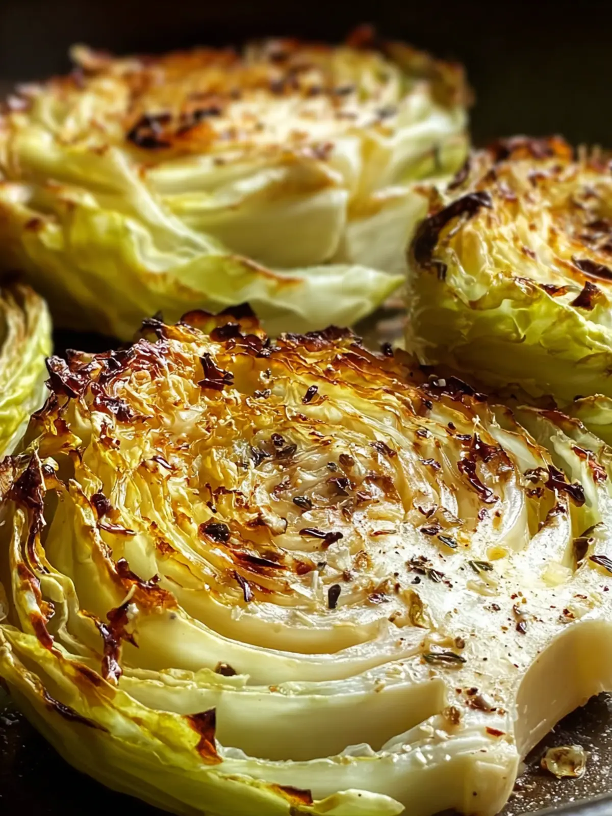 Garlic Butter Roasted Cabbage Steaks: Easy & Delicious Delight