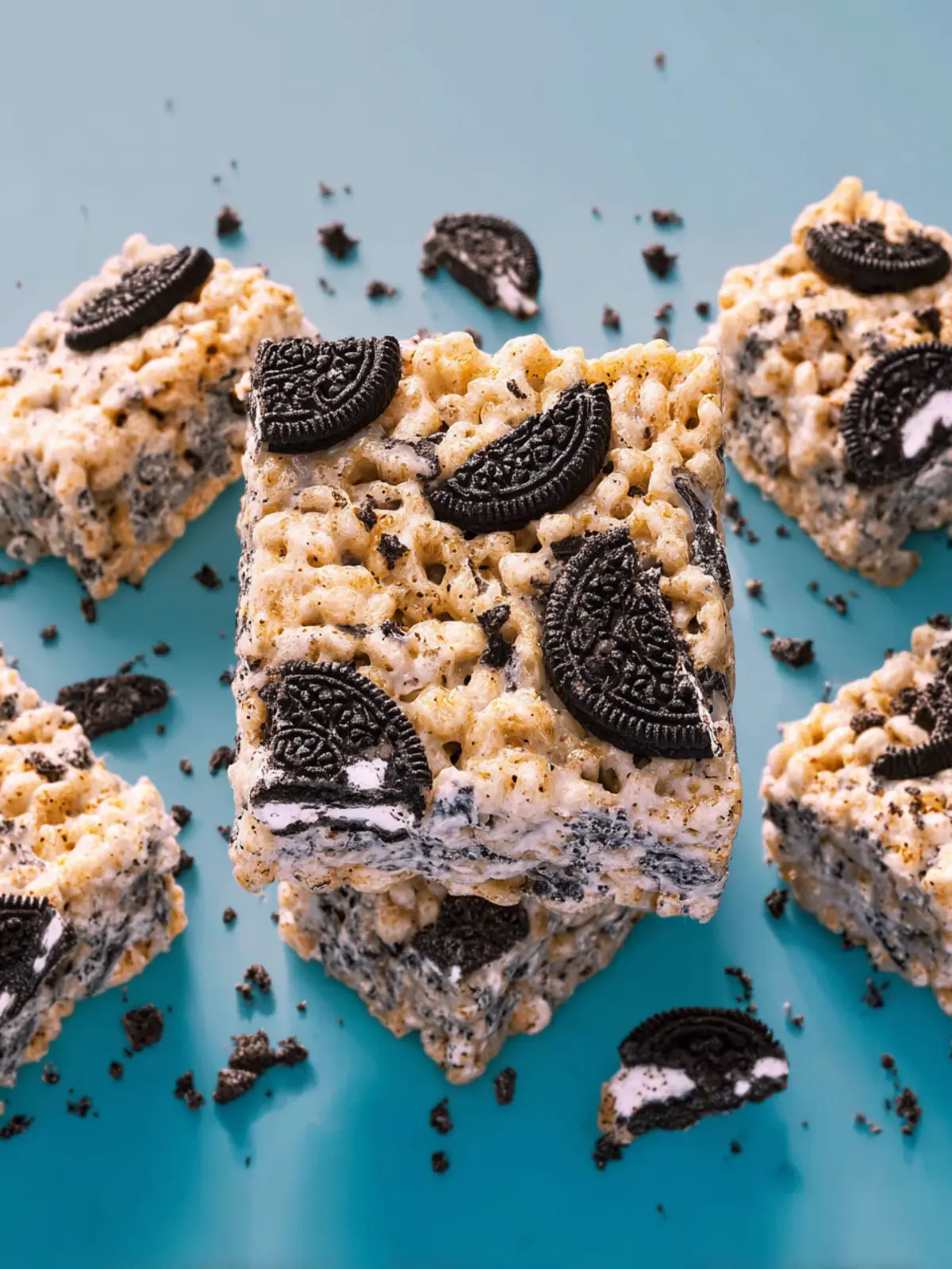 4-Ingredient Oreo Rice Krispie Treats Recipe First Image