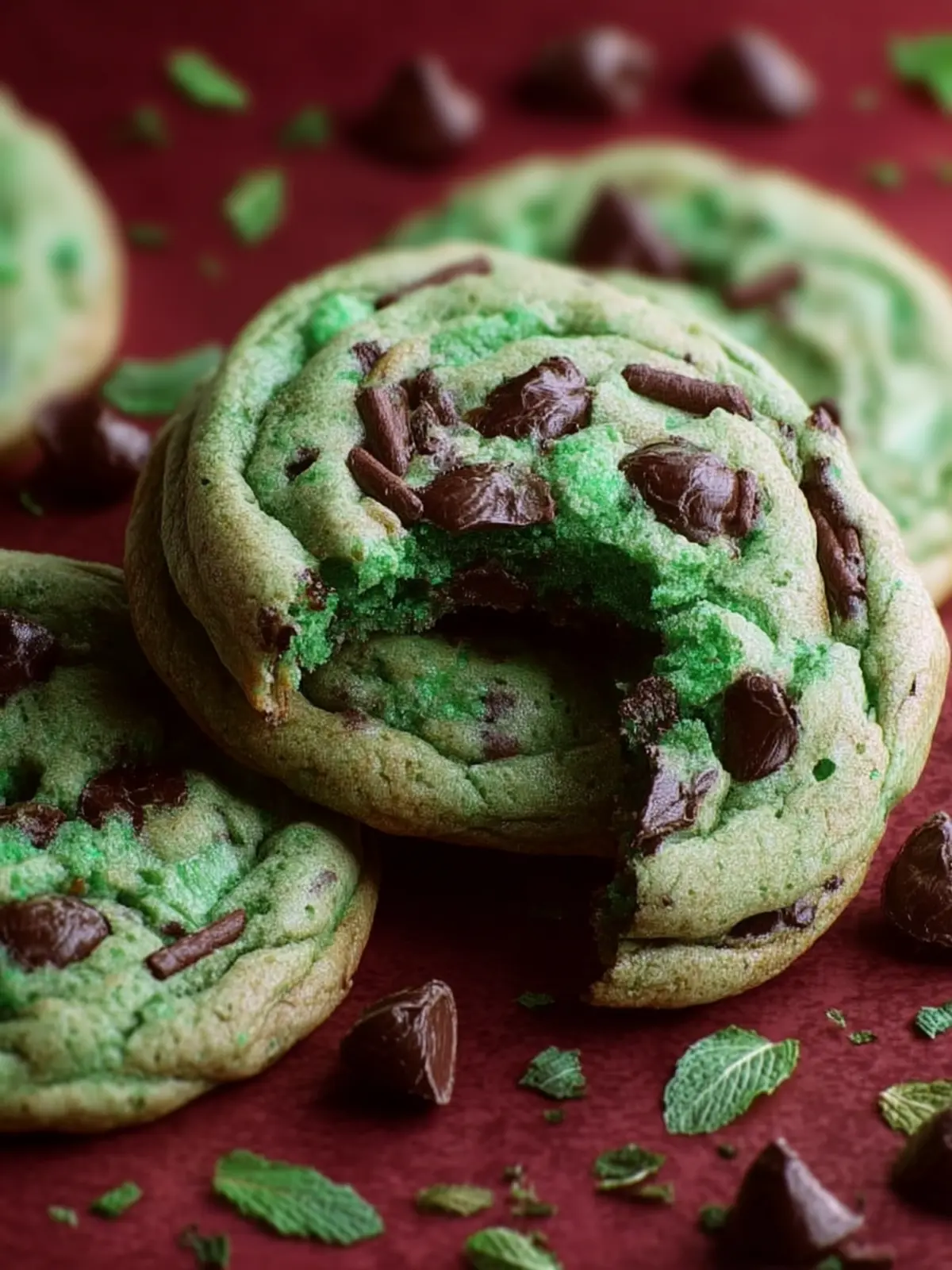 Mint Chocolate Chip Cookies: A Minty Chocolate Delight First Image
