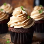 guinness chocolate cupcakes with bailey’s buttercream First Image