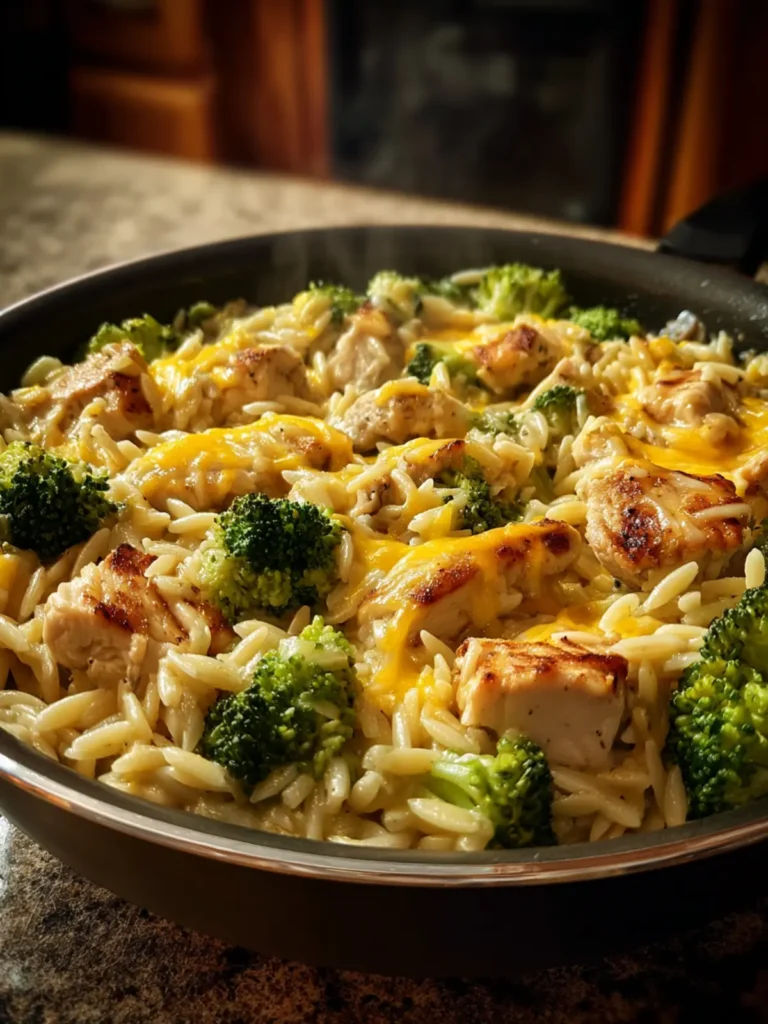 Cheesy Chicken Broccoli Orzo: 7 Comforting Reasons to Dive In First Image