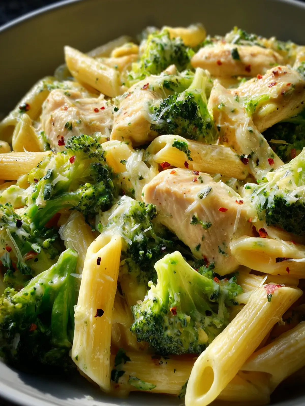 Creamy Broccoli Chicken Penne: 5 Comforting Steps to Happiness First Image