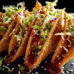 Crispy Chicken Wonton Tacos First Image