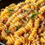 Irresistible Ground Turkey Pasta: A Flavorful Weeknight Delight First Image