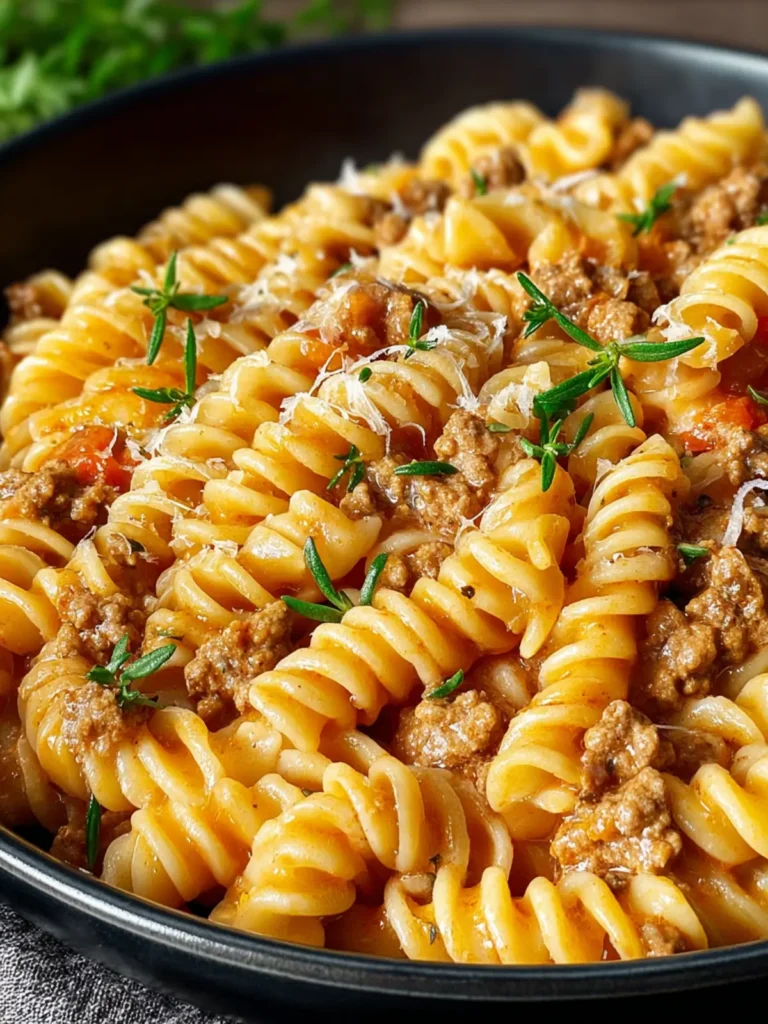 Irresistible Ground Turkey Pasta: A Flavorful Weeknight Delight First Image