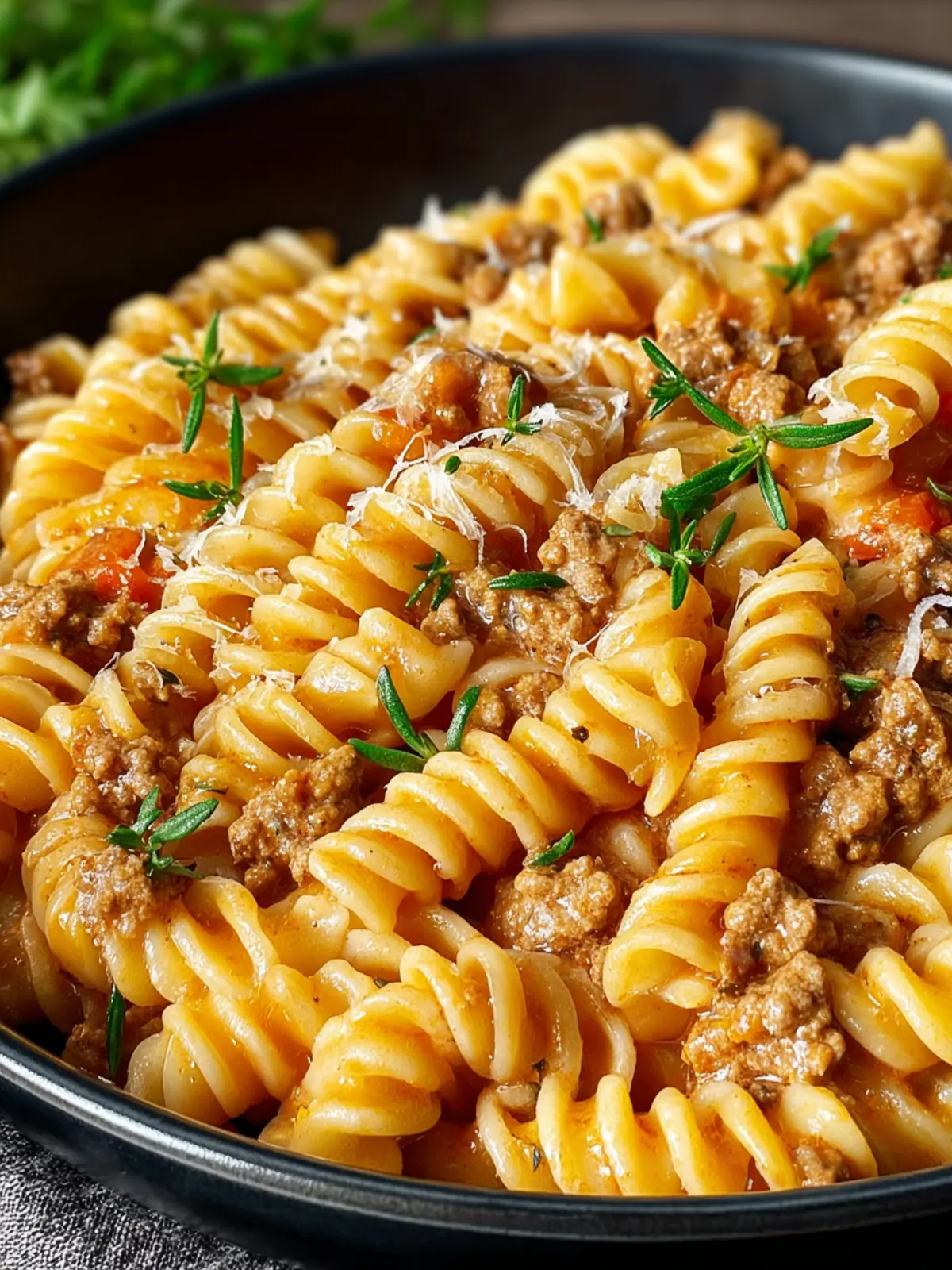 Irresistible Ground Turkey Pasta: A Flavorful Weeknight Delight First Image