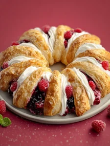 Raspberry Cream Cheese Crescent Ring: 8 Simple Brunch Wins First Image