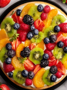 Irresistible Fruit Pizza Recipe for a Perfect Summer Treat First Image
