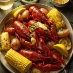 Classic Backyard Crawfish Boil with Cajun Garlic Butter First Image