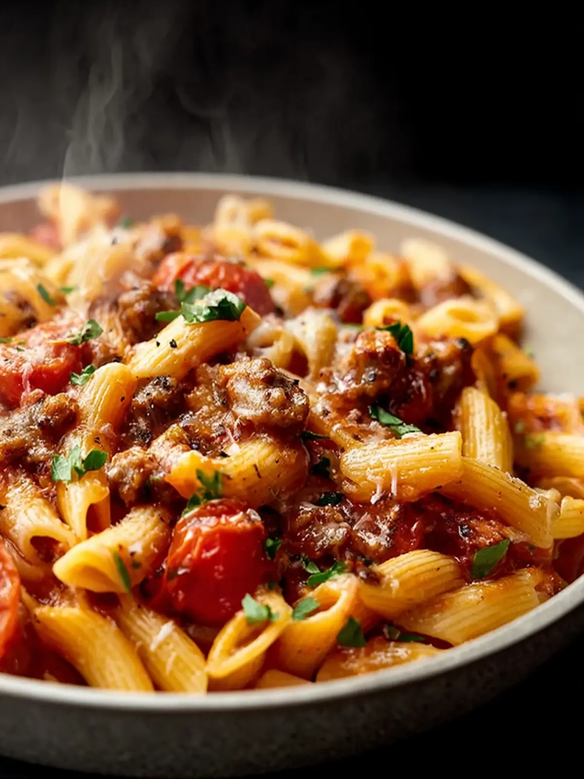Italian Sausage Pasta First Image