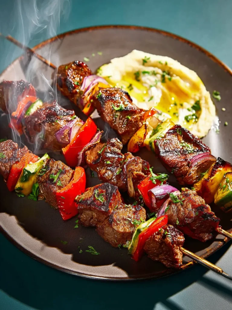 Juiciest Grilled Lamb Kabobs Recipe First Image