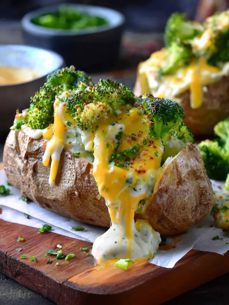 Broccoli Cheese Baked Potato First Image