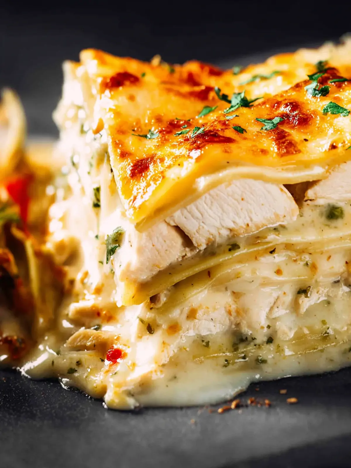 White Chicken Lasagna First Image