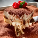 BEST Tiramisu Poke Cake First Image