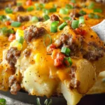 Cheesy Hamburger Potato Casserole First Image