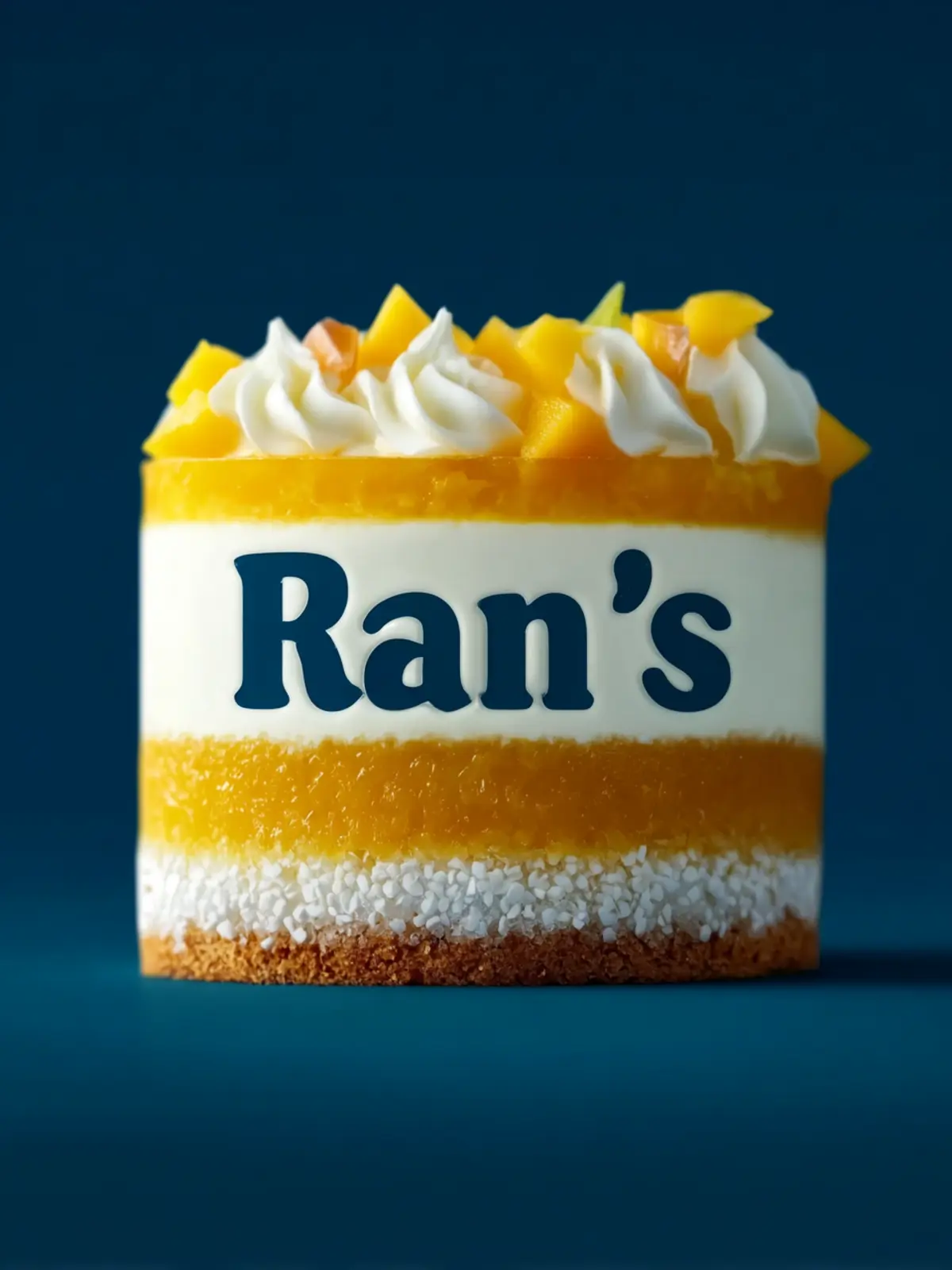 Mini Mango Yuzu Chantilly Cake: A Tropical Sweet Escape First Image