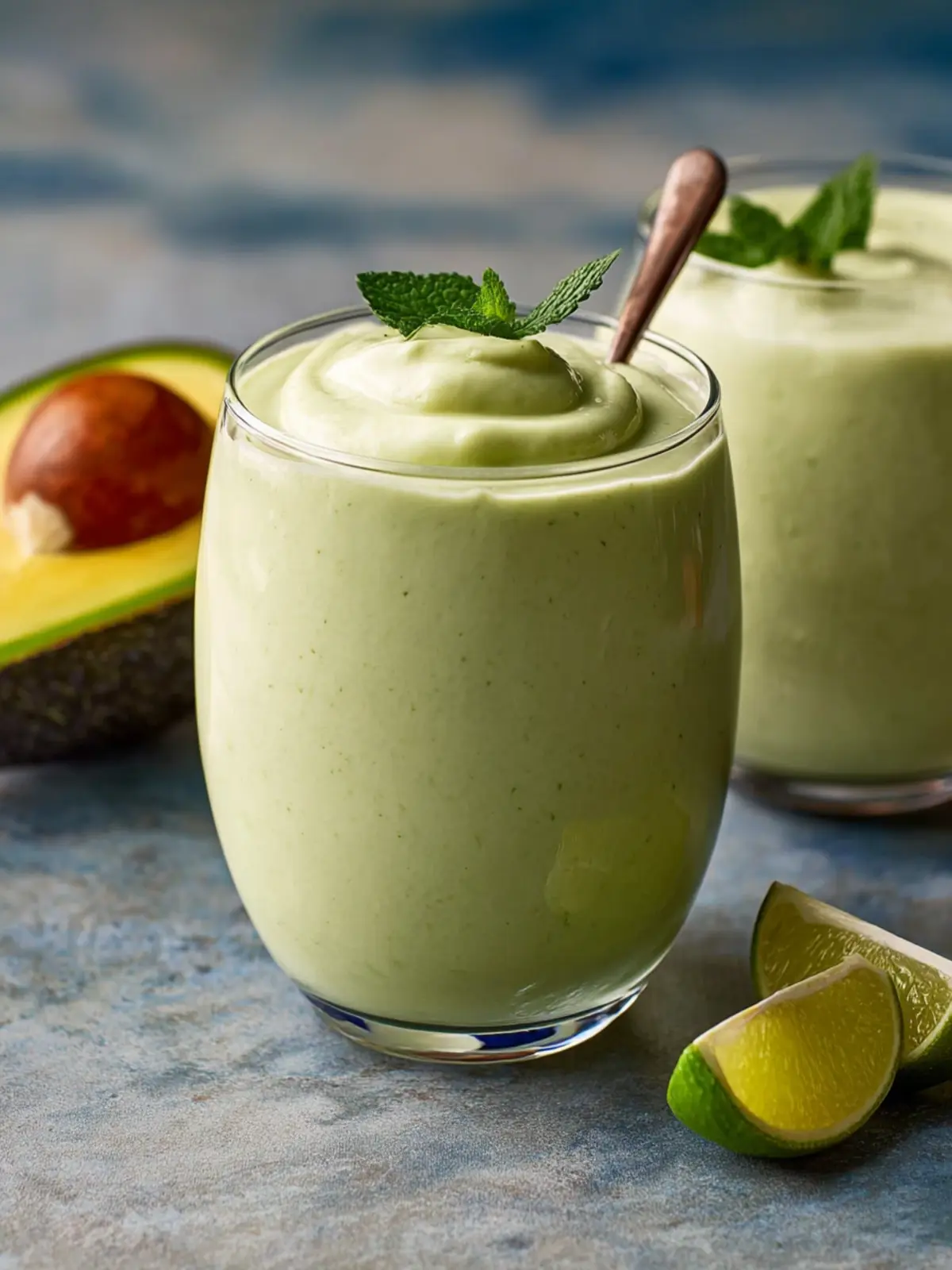 Greek Yogurt Avocado Smoothie First Image