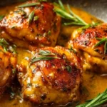 Skillet Chicken Thighs First Image