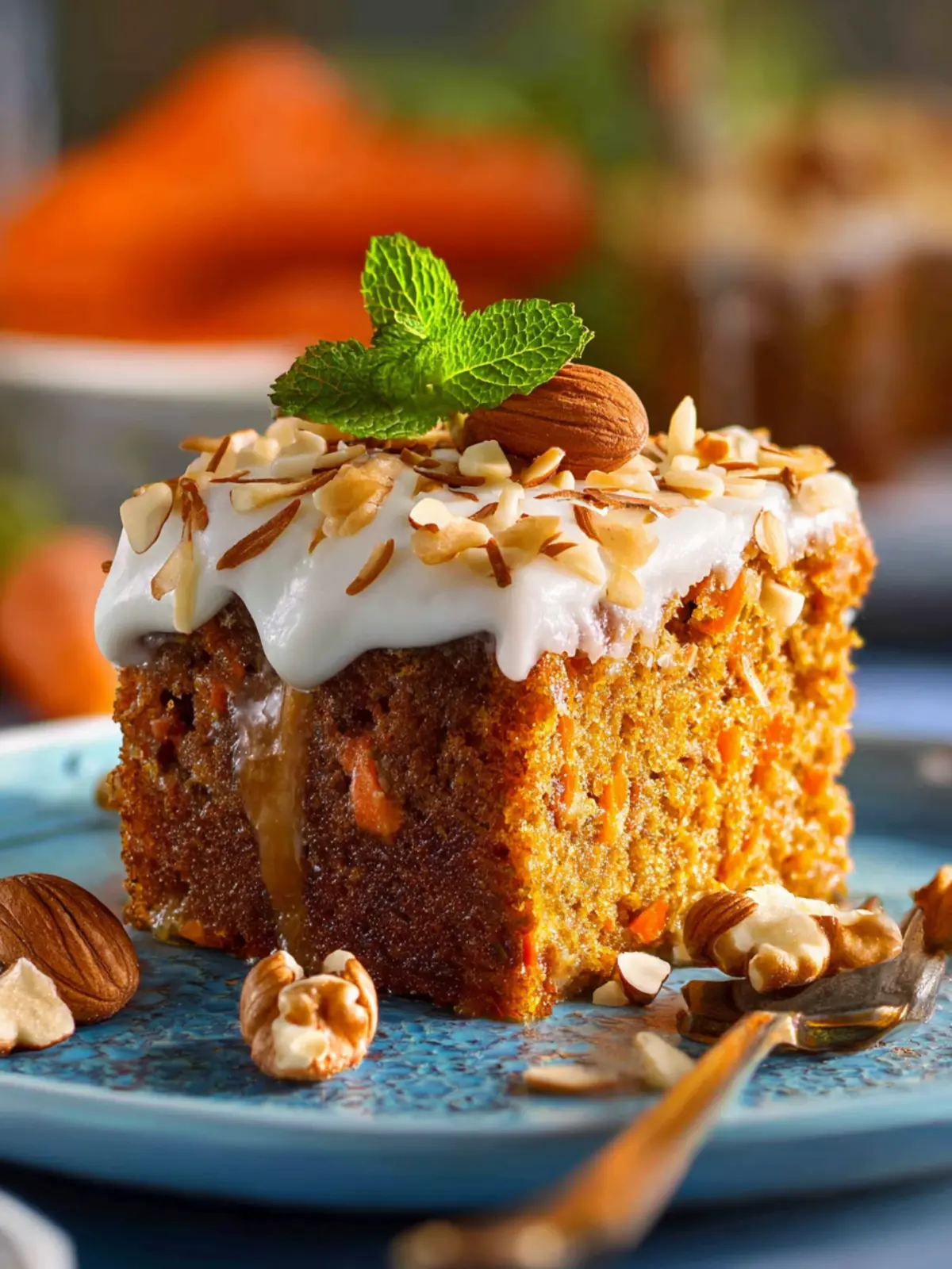 Greek Yogurt Carrot Cake (Easy One Bowl Recipe) First Image