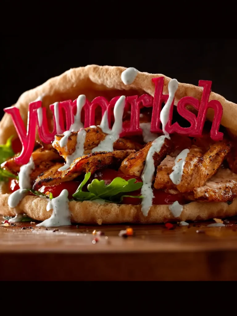 Flavor-Packed Chicken Pitas First Image