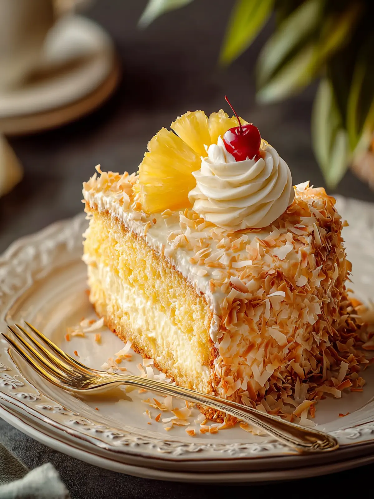 Irresistible Coconut Cake with Pineapple Recipe First Image